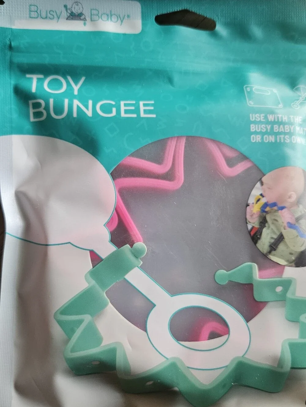 NEW Busy Baby Placemat and Tether System Mealtime Mat Playtime Toys Suction